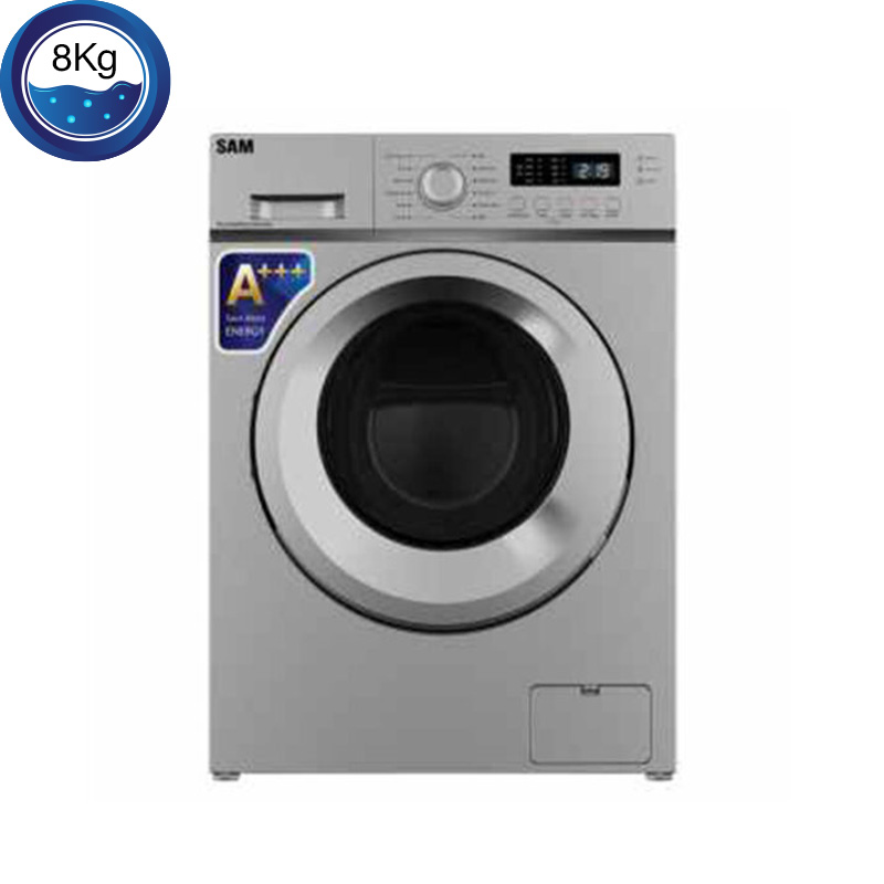 ماشین لباسشویی سام مدل Q1435 سیلور